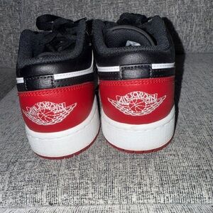 Nike Air Jordan Red and Black Sneakers
